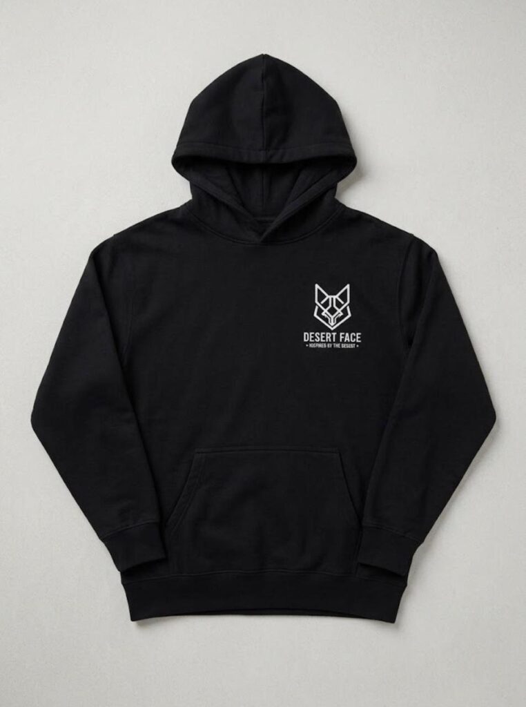 Basic Desert Face Hoodie
